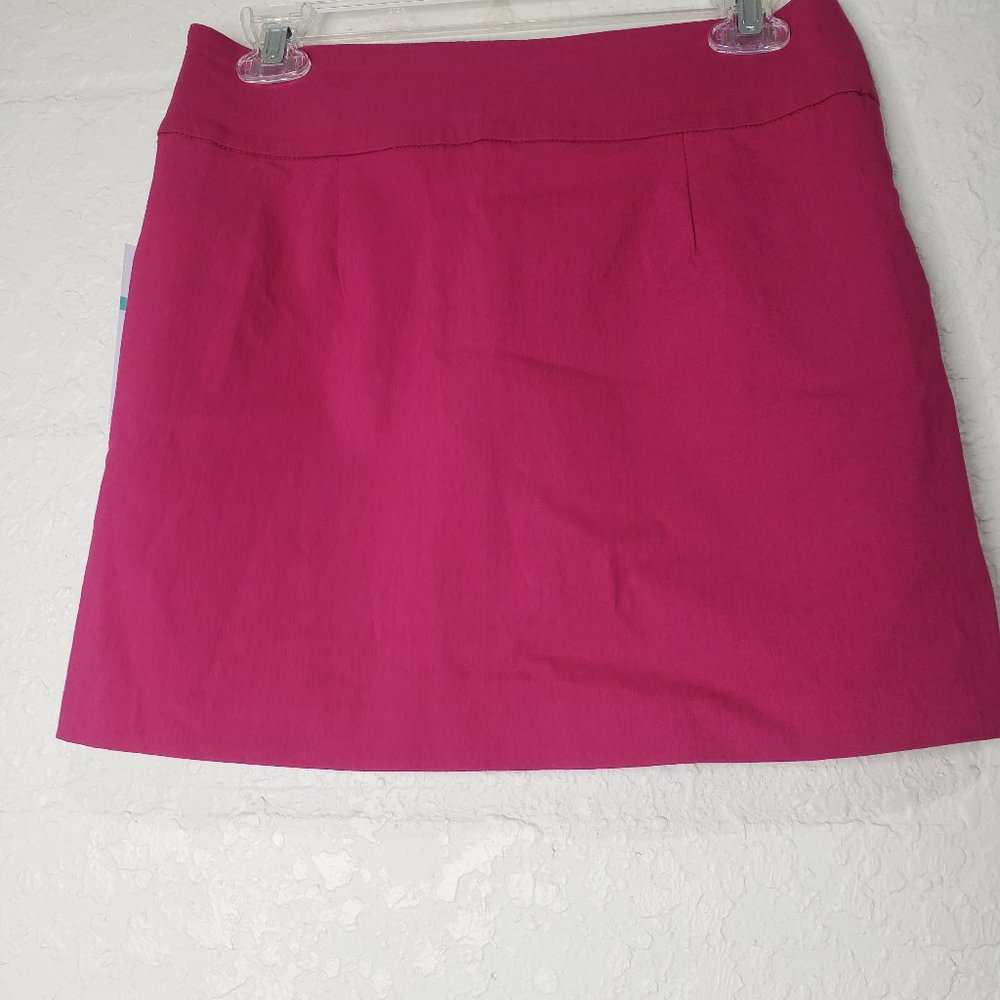 NWT Eight Clovers Petite Sangria Skort 16 Petite